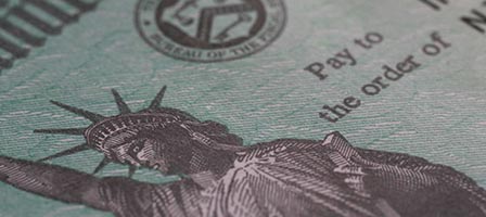 What happens if my IRS tax payment is stolen?